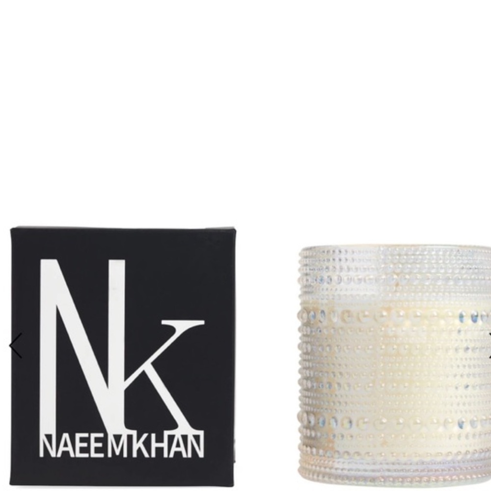NWT NAEEM KHAN ROSE CANDLE W/ BOX